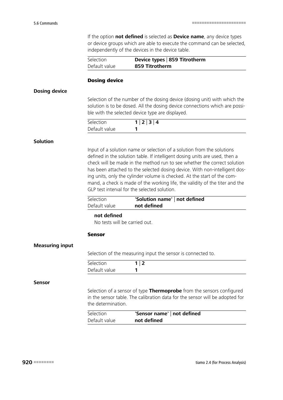 Metrohm tiamo 2.4 (process analysis) User Manual | Page 936 / 1809