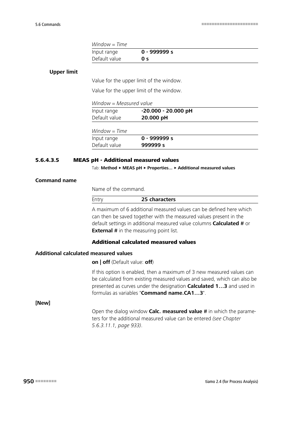 5 meas ph - additional measured values | Metrohm tiamo 2.4 (process analysis) User Manual | Page 966 / 1809