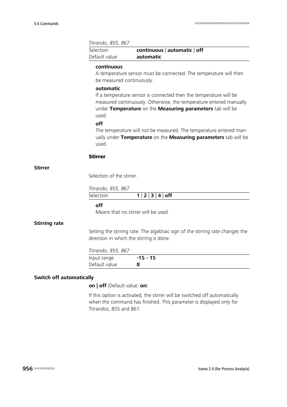 Metrohm tiamo 2.4 (process analysis) User Manual | Page 972 / 1809