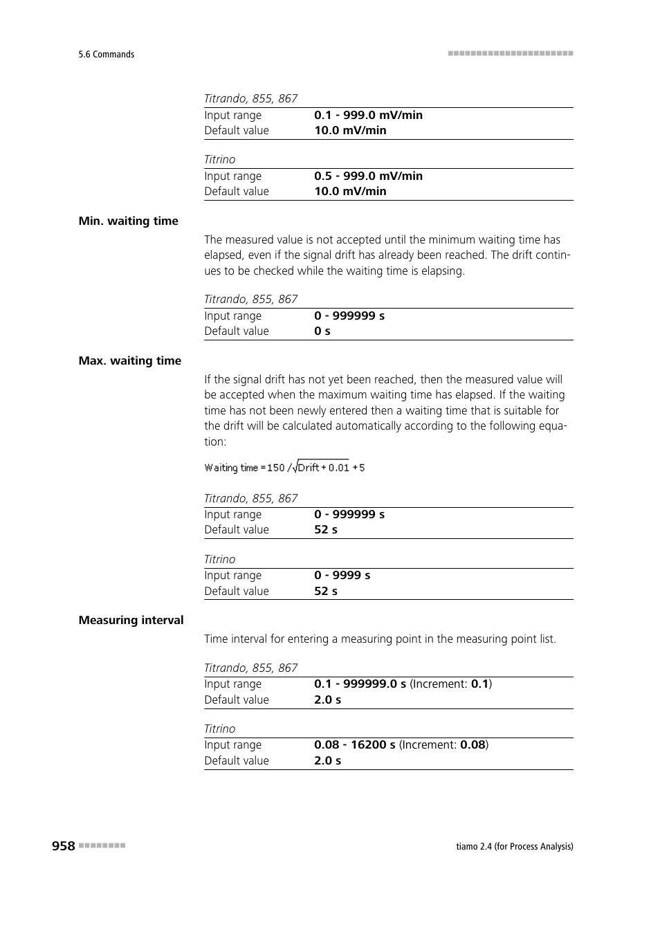 Metrohm tiamo 2.4 (process analysis) User Manual | Page 974 / 1809