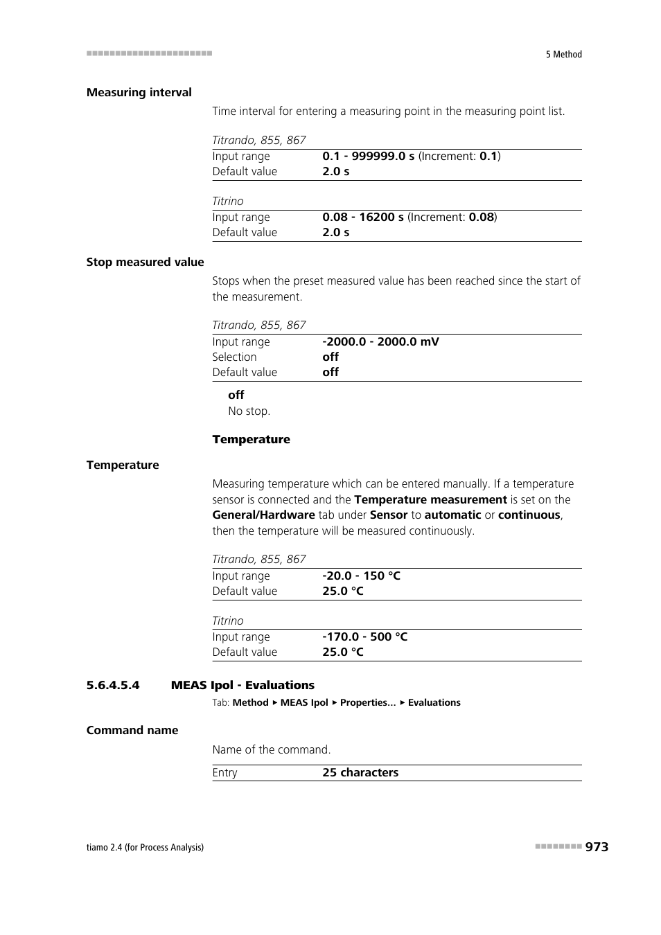 4 meas ipol - evaluations | Metrohm tiamo 2.4 (process analysis) User Manual | Page 989 / 1809
