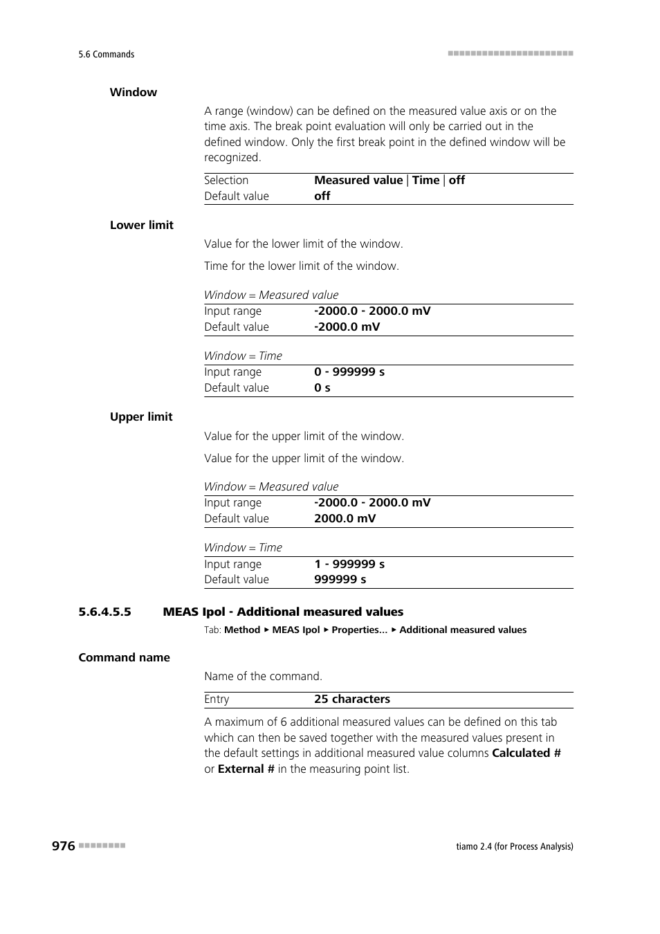 5 meas ipol - additional measured values | Metrohm tiamo 2.4 (process analysis) User Manual | Page 992 / 1809