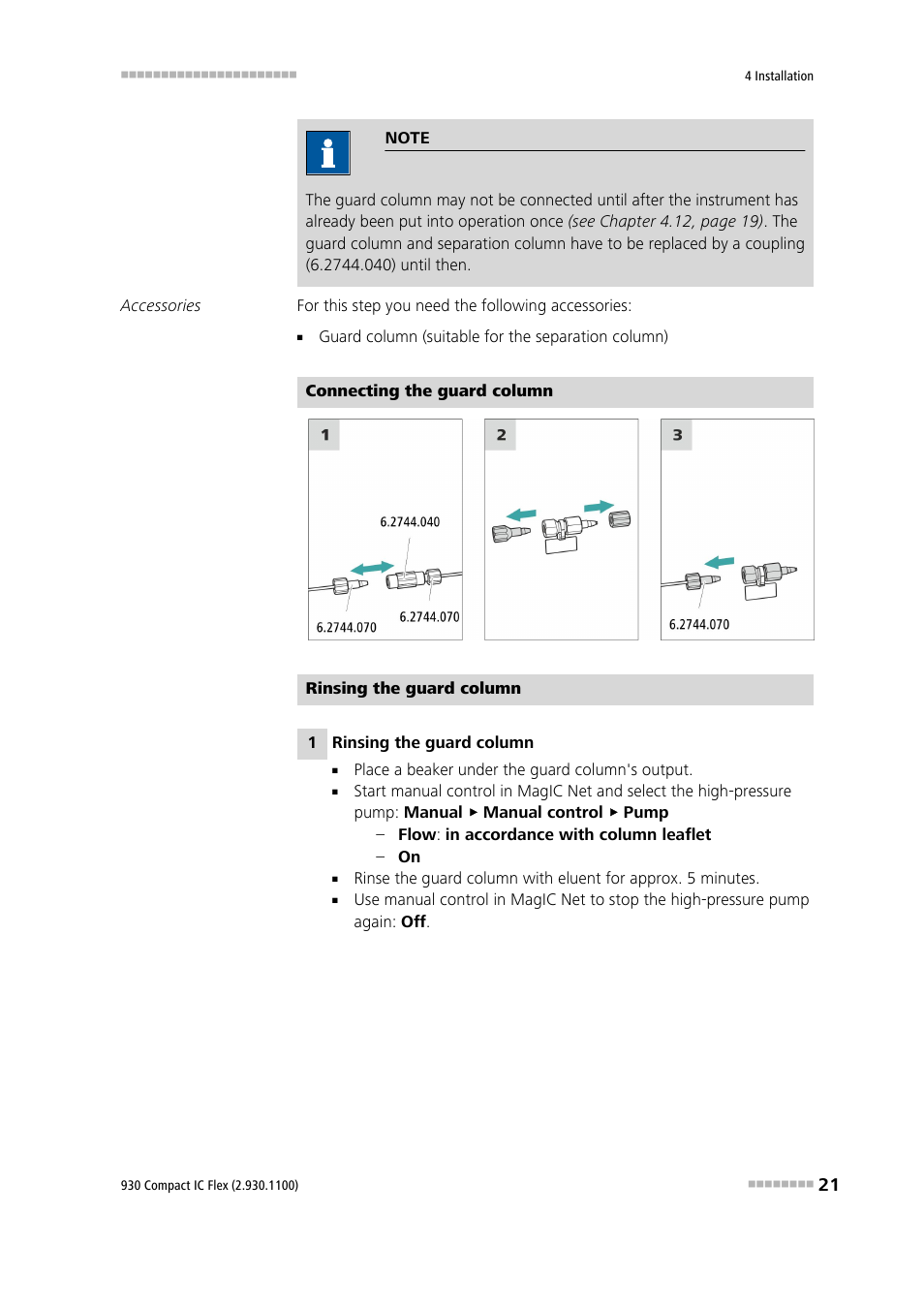 Metrohm 930 Compact IC Flex User Manual | Page 29 / 39