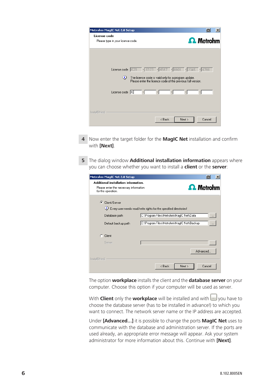 Metrohm MagIC Net 2.0 User Manual | Page 6 / 13