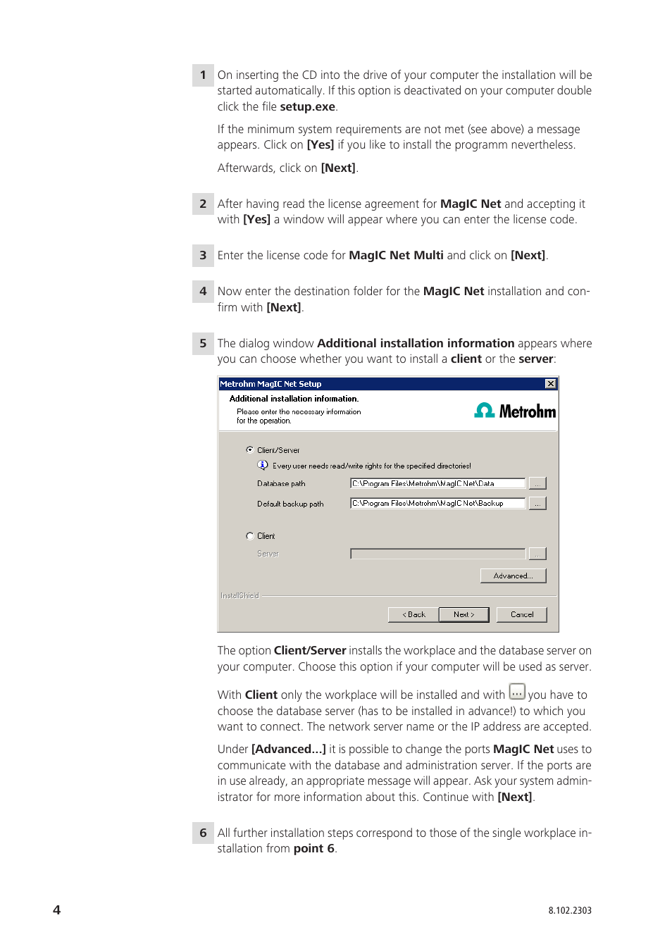 Metrohm MagIC Net 1.0 User Manual | Page 4 / 8