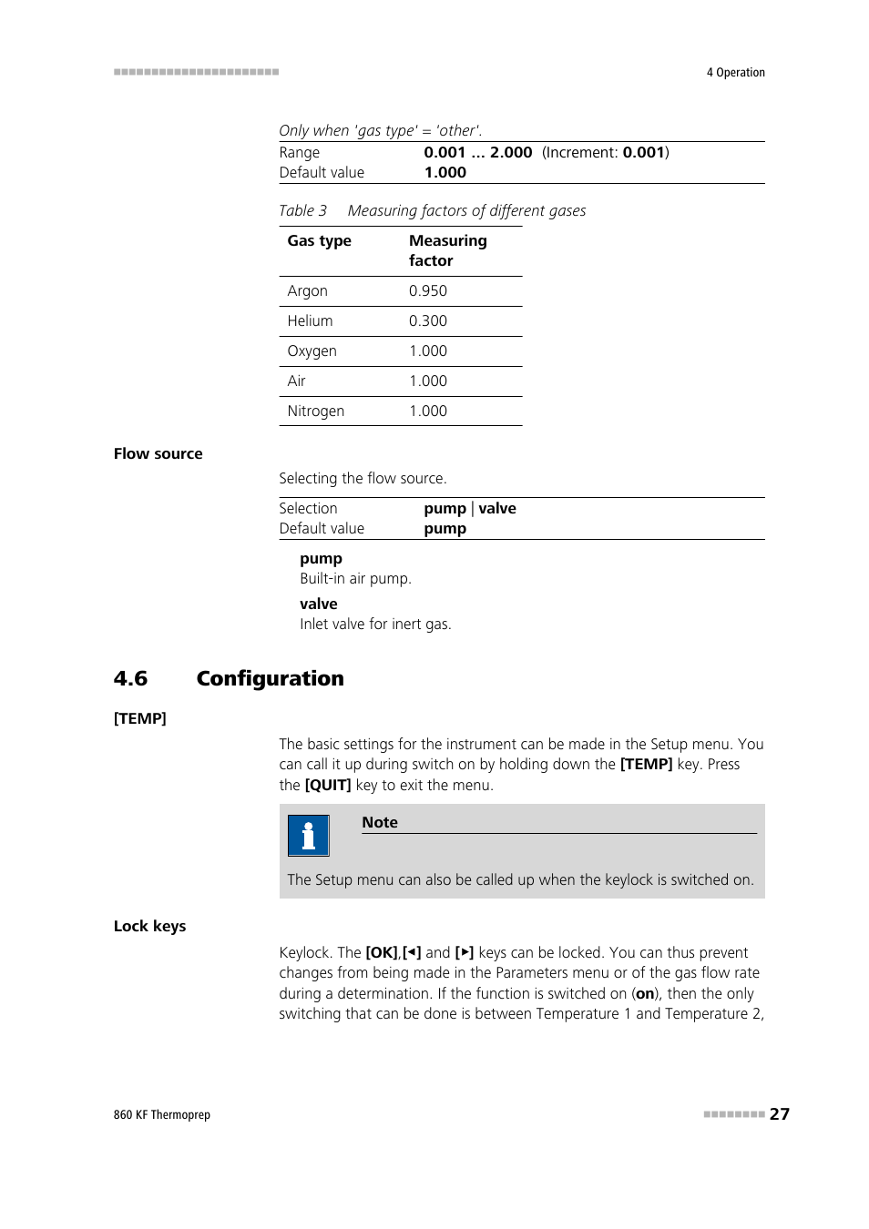 6 configuration, Configuration | Metrohm 860 KF Thermoprep User Manual | Page 35 / 64