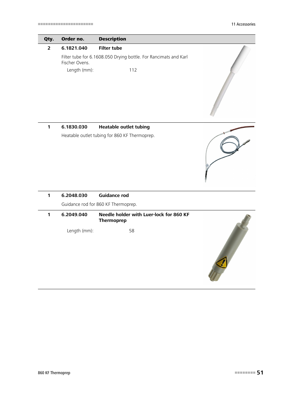 Metrohm 860 KF Thermoprep User Manual | Page 59 / 64