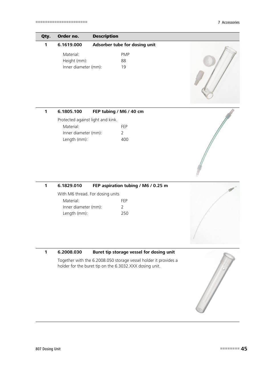 Metrohm 807 Dosing Unit User Manual | Page 53 / 63