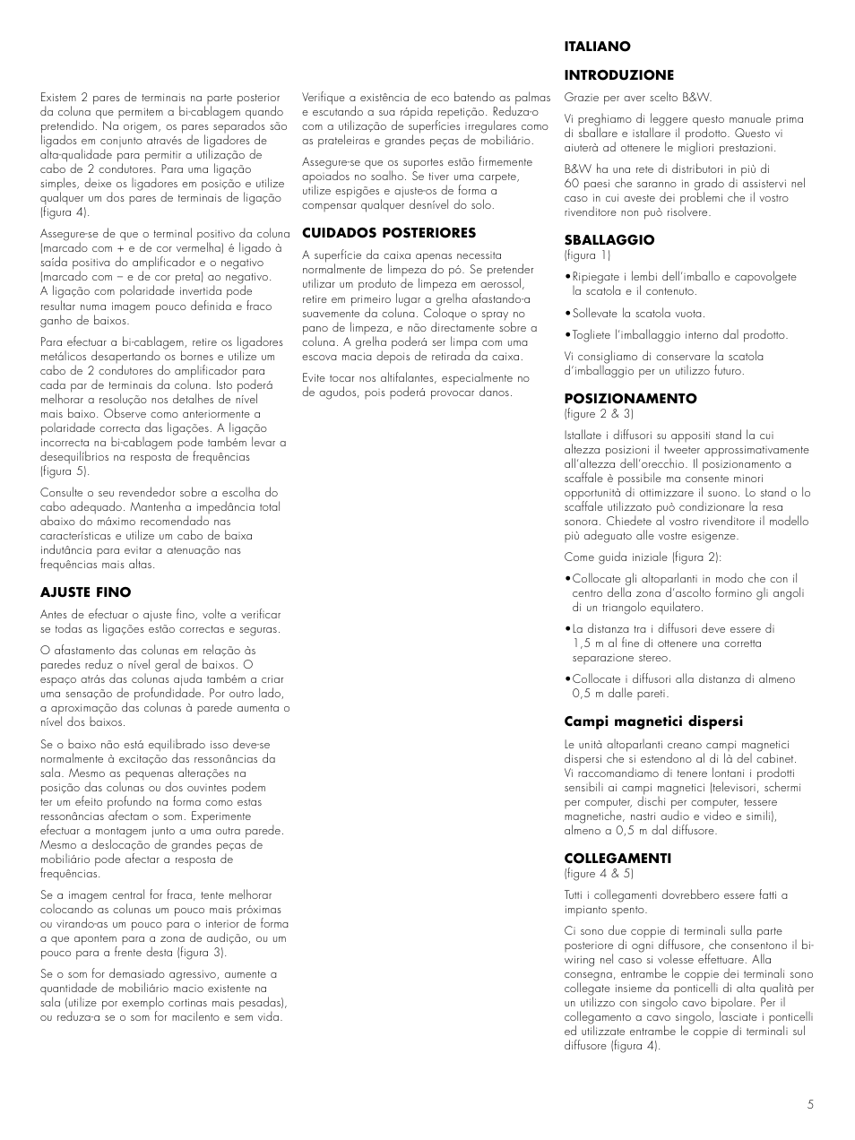 Bowers & Wilkins 600 Series 2 DM602 S2 User Manual | Page 7 / 20