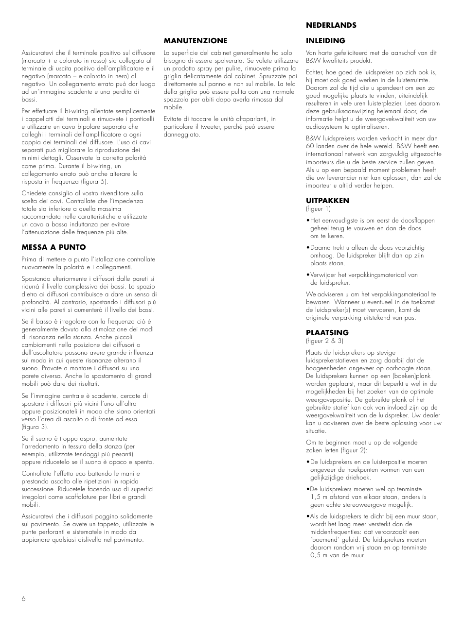 Bowers & Wilkins 600 Series 2 DM602 S2 User Manual | Page 8 / 20
