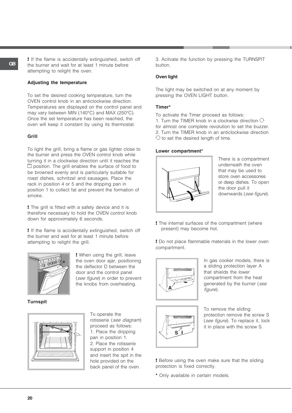 Hotpoint Ariston C 34S G1 R/HA User Manual | Page 20 / 56