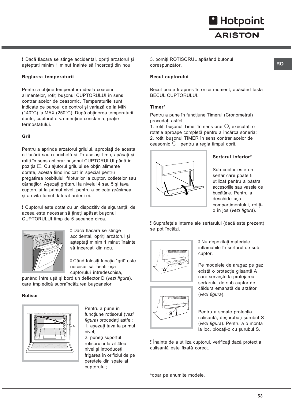 Hotpoint Ariston C 34S G1 R/HA User Manual | Page 53 / 56