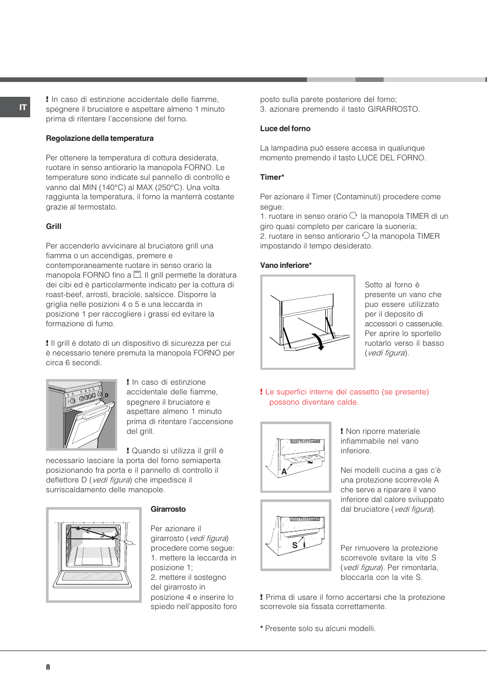Hotpoint Ariston C 34S G1 R/HA User Manual | Page 8 / 56