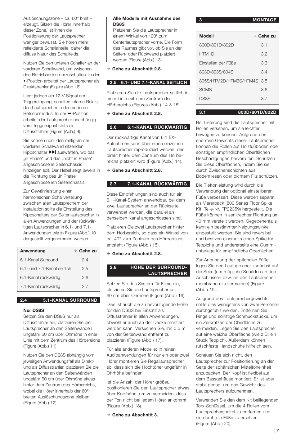 Bowers & Wilkins DS8 User Manual | Page 20 / 112