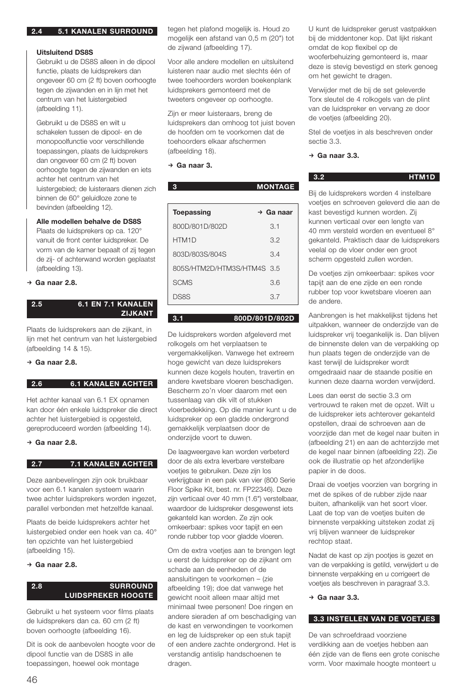 Bowers & Wilkins DS8 User Manual | Page 49 / 112