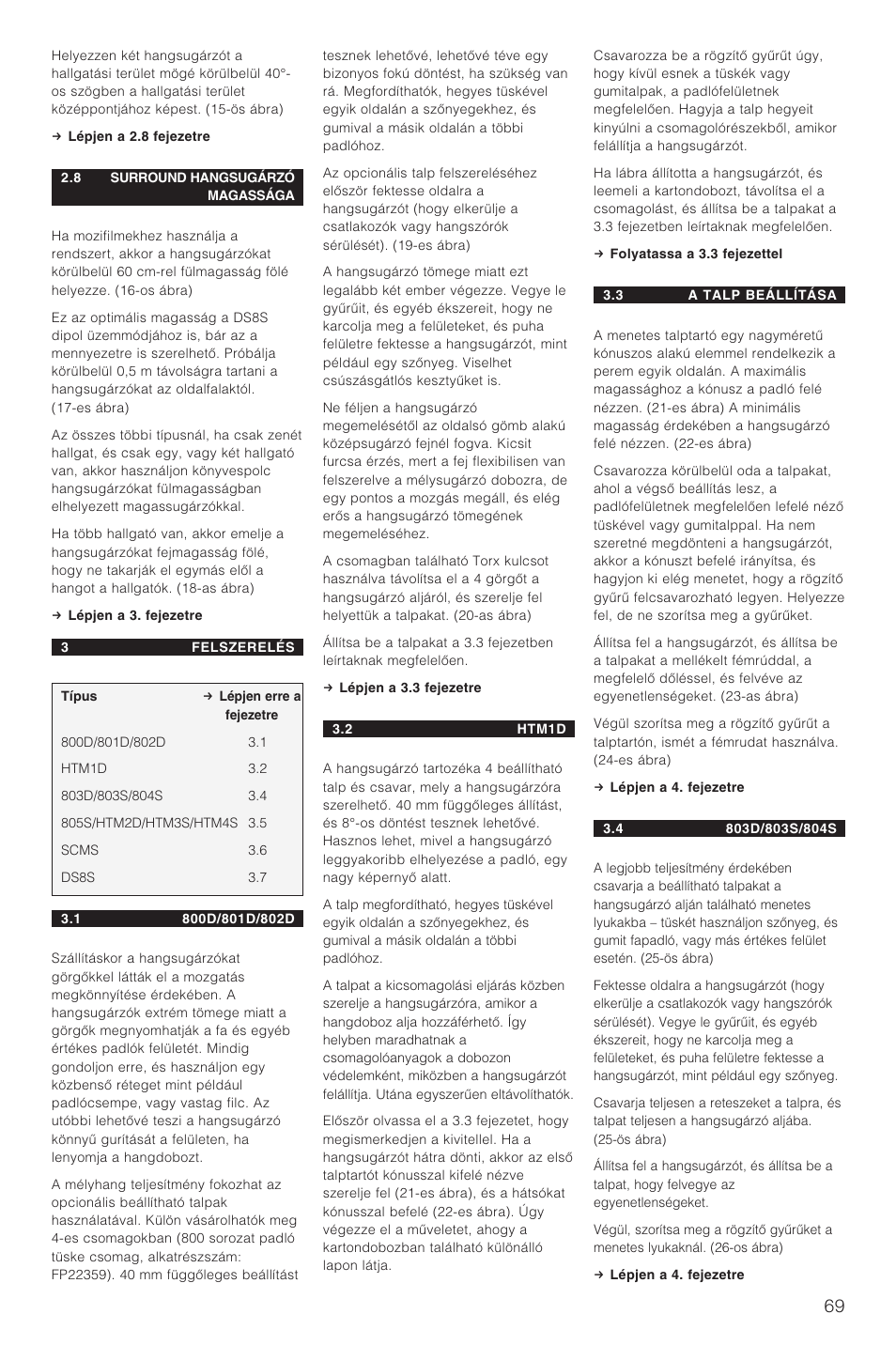 Bowers & Wilkins DS8 User Manual | Page 72 / 112