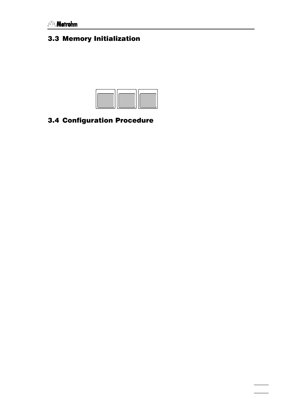 4 configuration procedure | Metrohm 760 Sample Changer User Manual | Page 20 / 40
