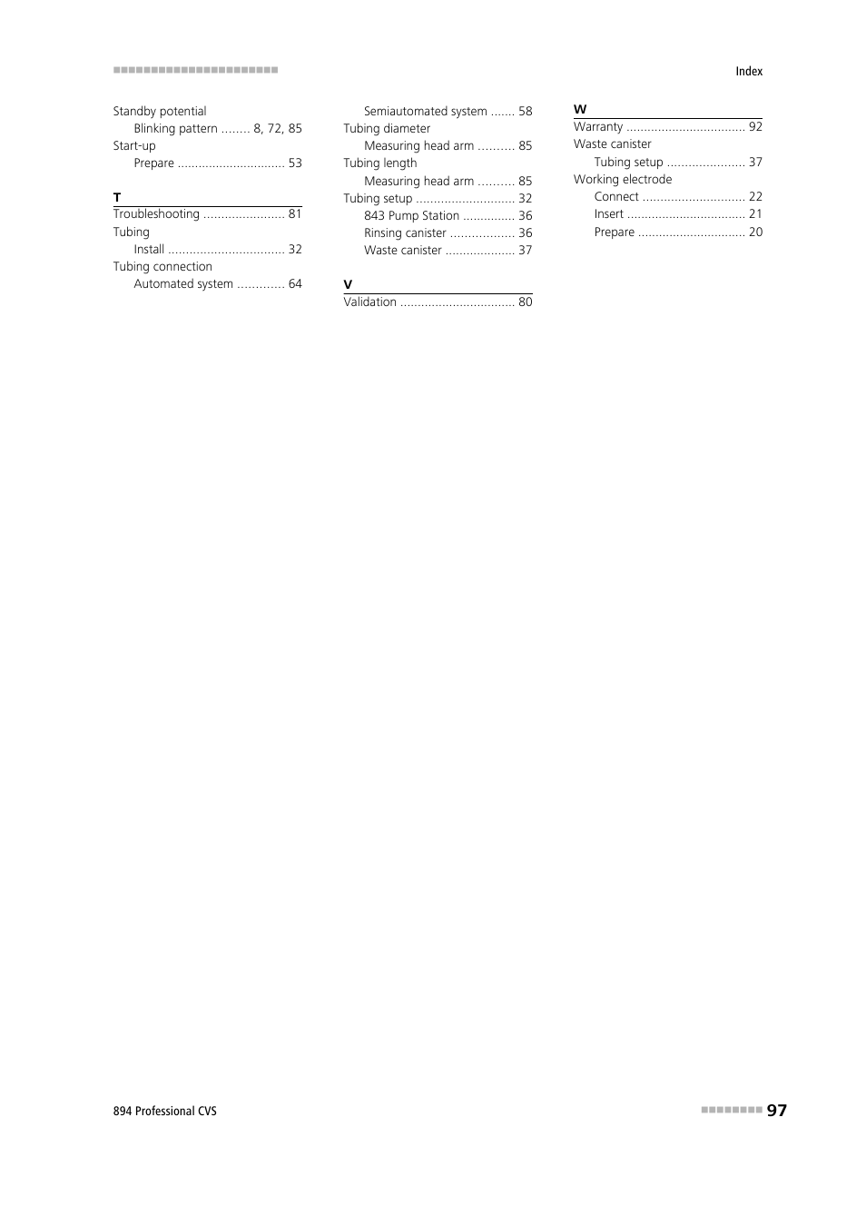 Metrohm 894 Professional CVS User Manual | Page 107 / 107