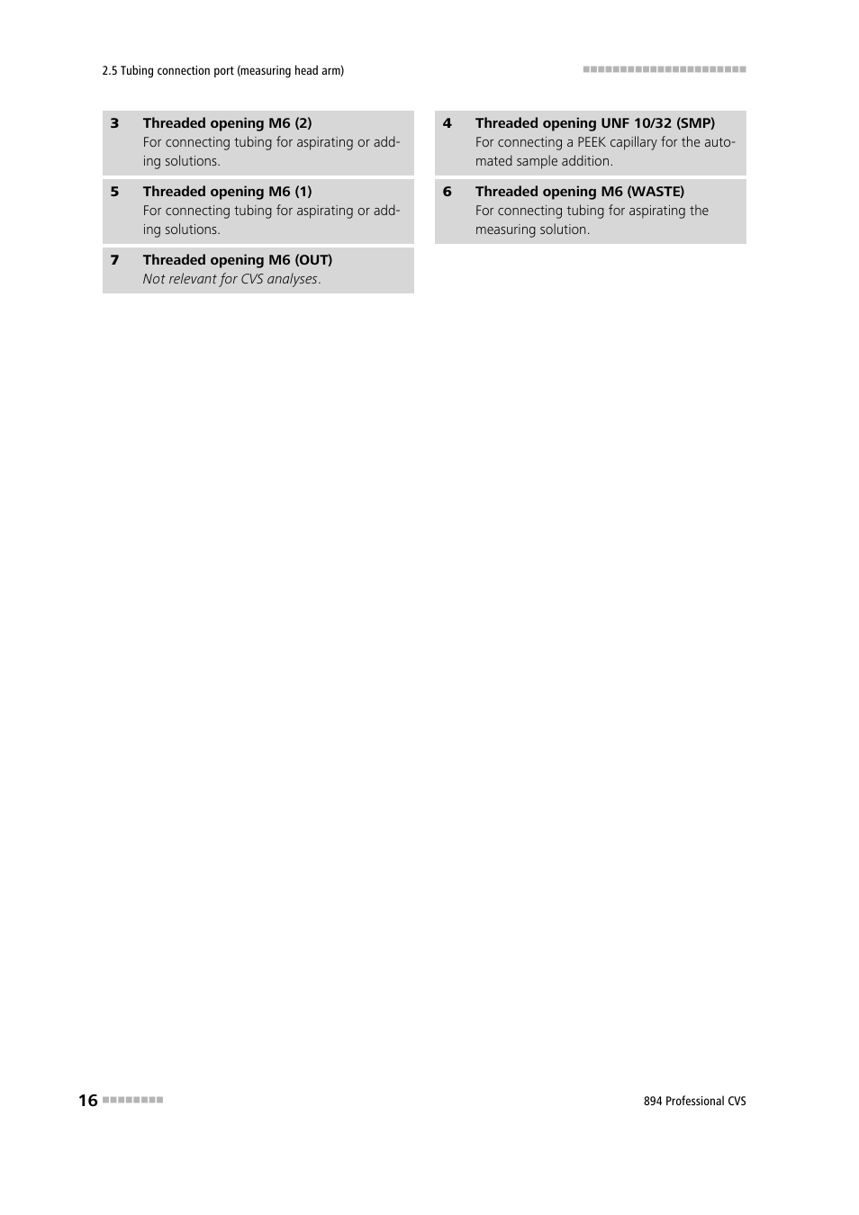 Metrohm 894 Professional CVS User Manual | Page 26 / 107