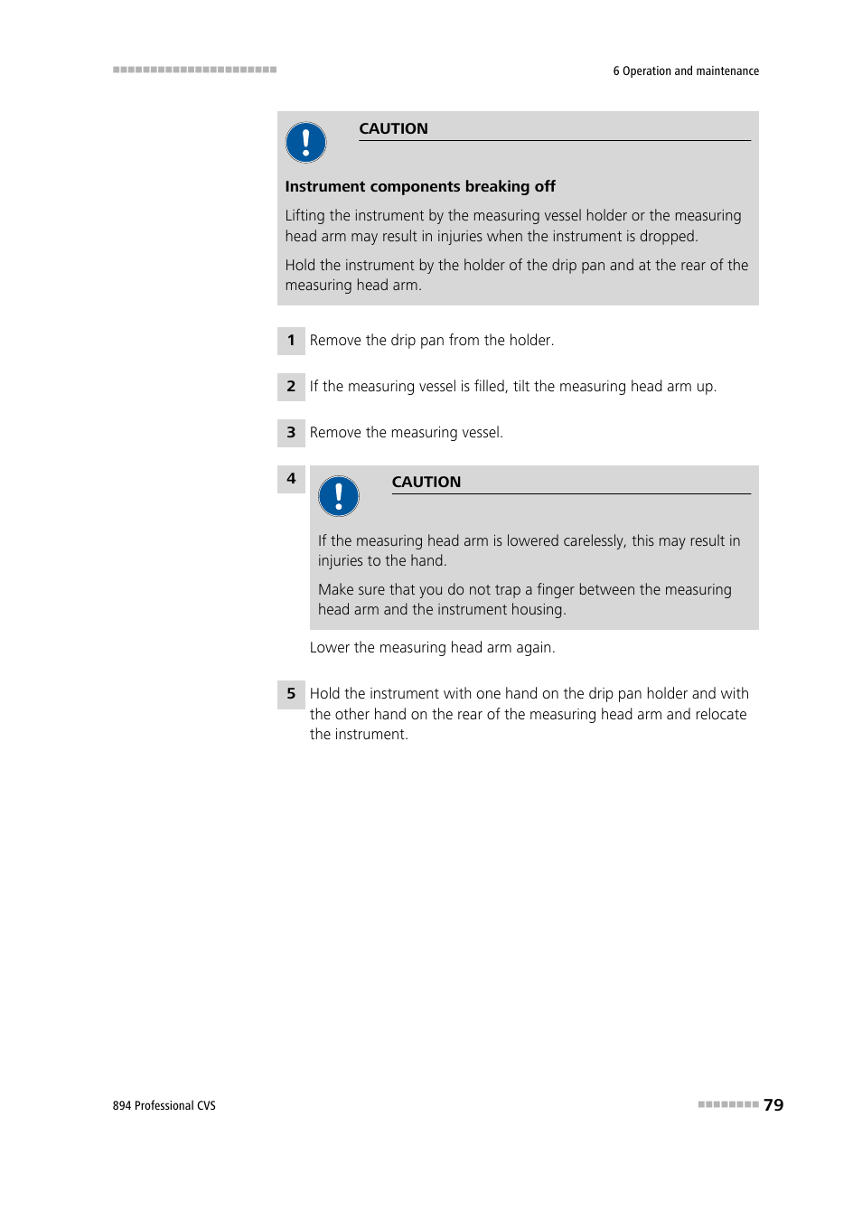 Metrohm 894 Professional CVS User Manual | Page 89 / 107