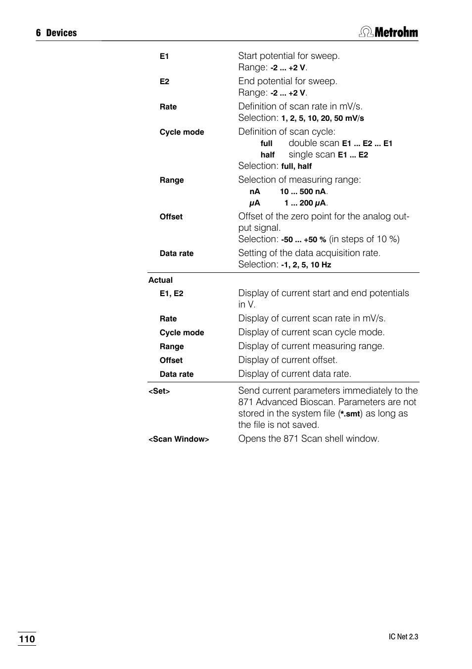 Metrohm IC Net 2.3 User Manual | Page 120 / 389