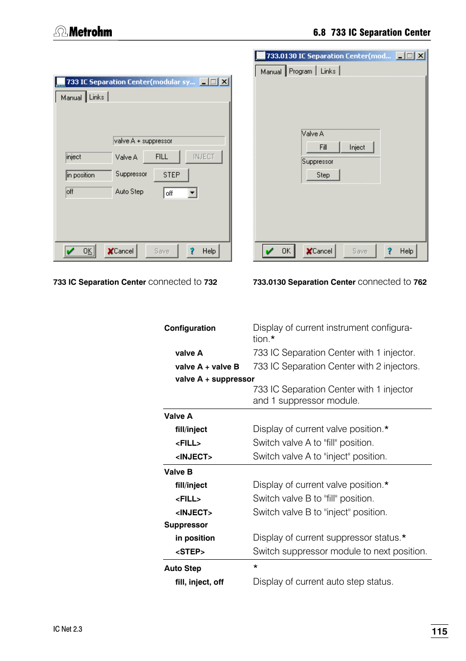 Metrohm IC Net 2.3 User Manual | Page 125 / 389