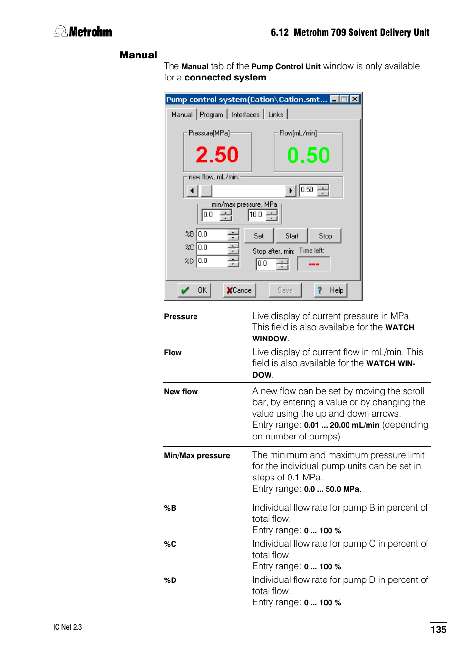 Manual | Metrohm IC Net 2.3 User Manual | Page 145 / 389