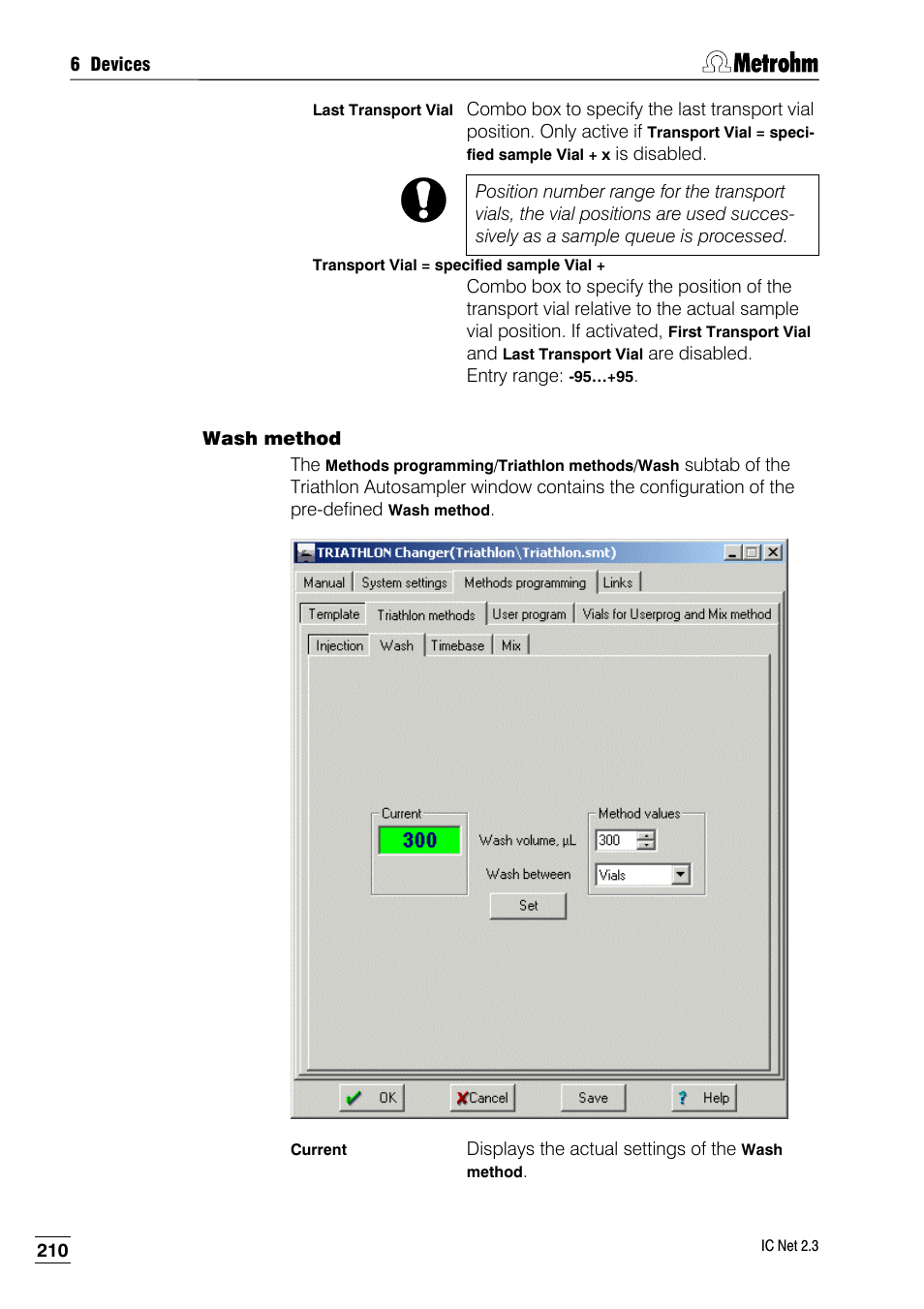 Wash method | Metrohm IC Net 2.3 User Manual | Page 220 / 389