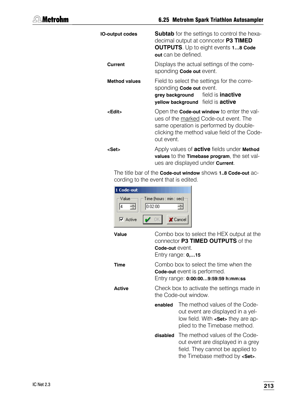 Metrohm IC Net 2.3 User Manual | Page 223 / 389
