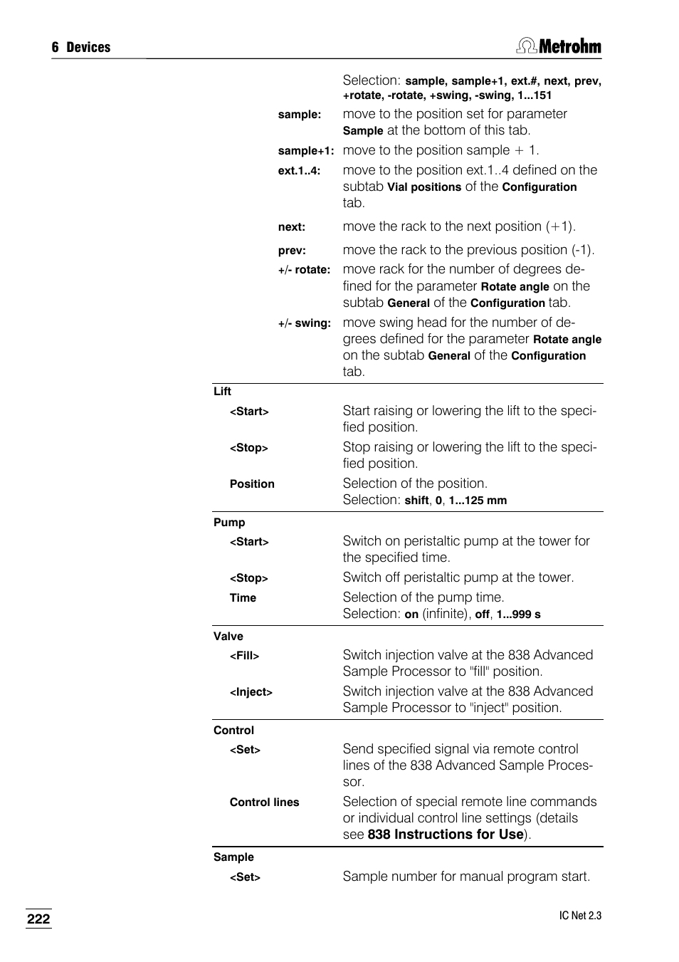 Metrohm IC Net 2.3 User Manual | Page 232 / 389