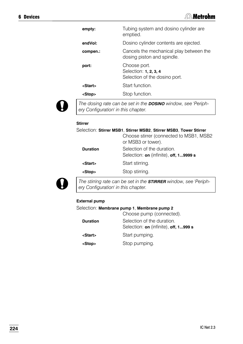 Metrohm IC Net 2.3 User Manual | Page 234 / 389