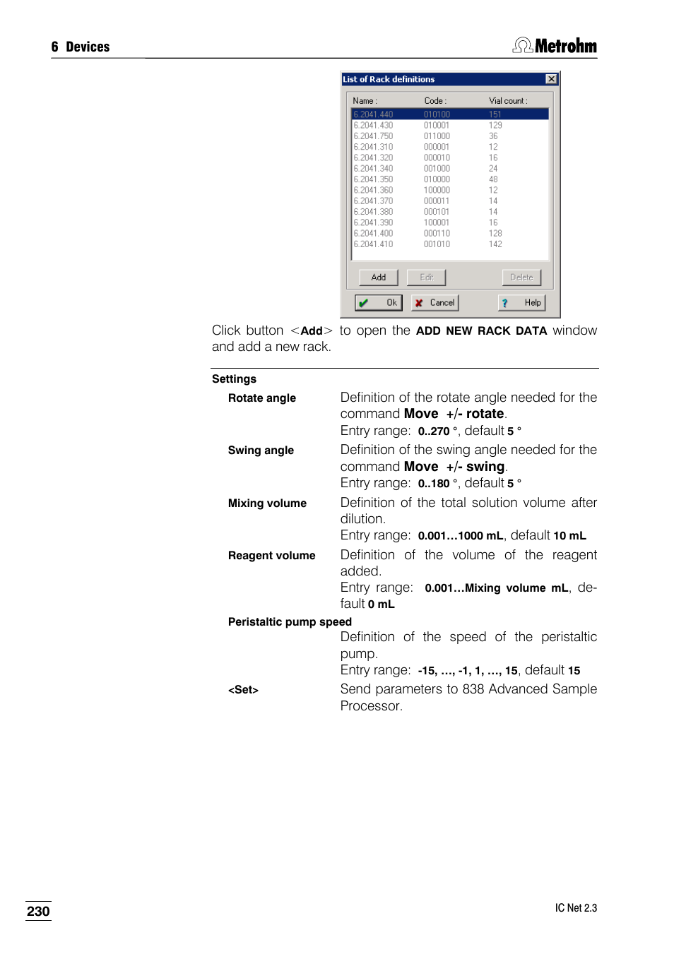 Metrohm IC Net 2.3 User Manual | Page 240 / 389