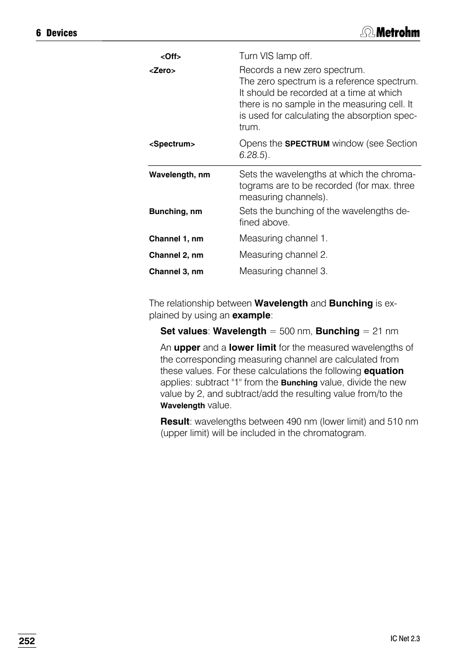 Metrohm IC Net 2.3 User Manual | Page 262 / 389