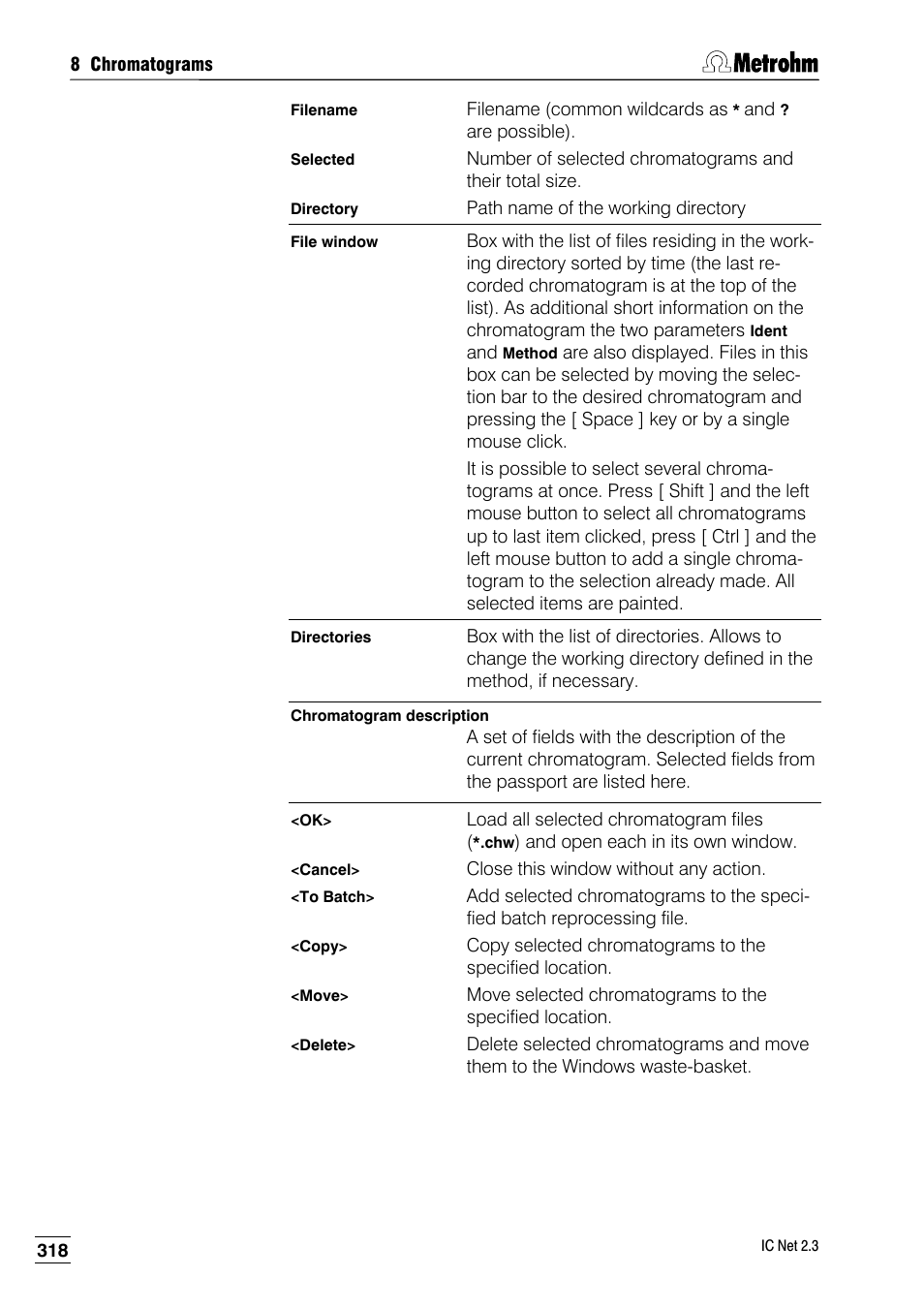 Metrohm IC Net 2.3 User Manual | Page 328 / 389