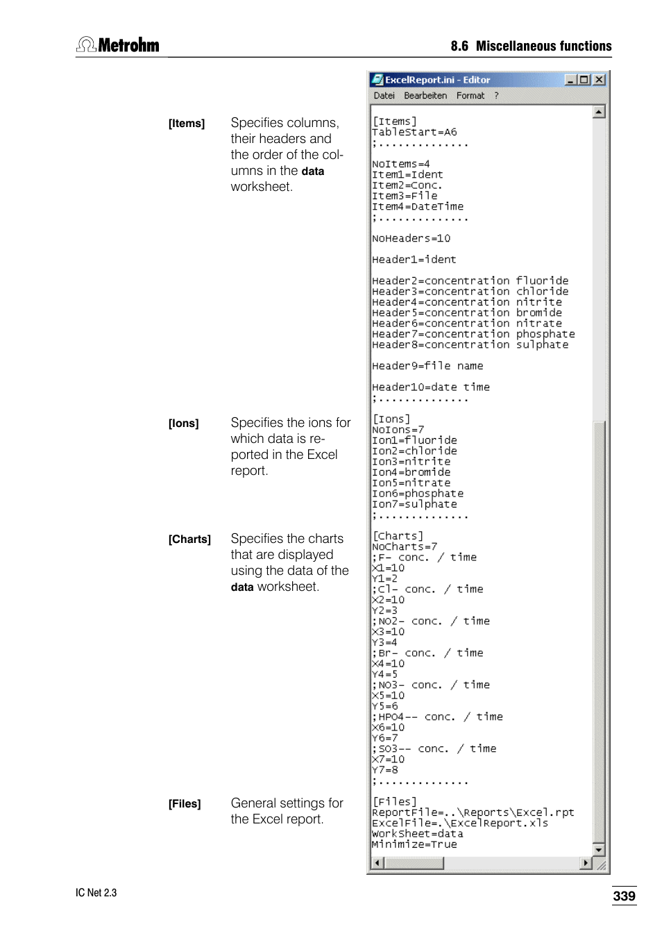 Metrohm IC Net 2.3 User Manual | Page 349 / 389