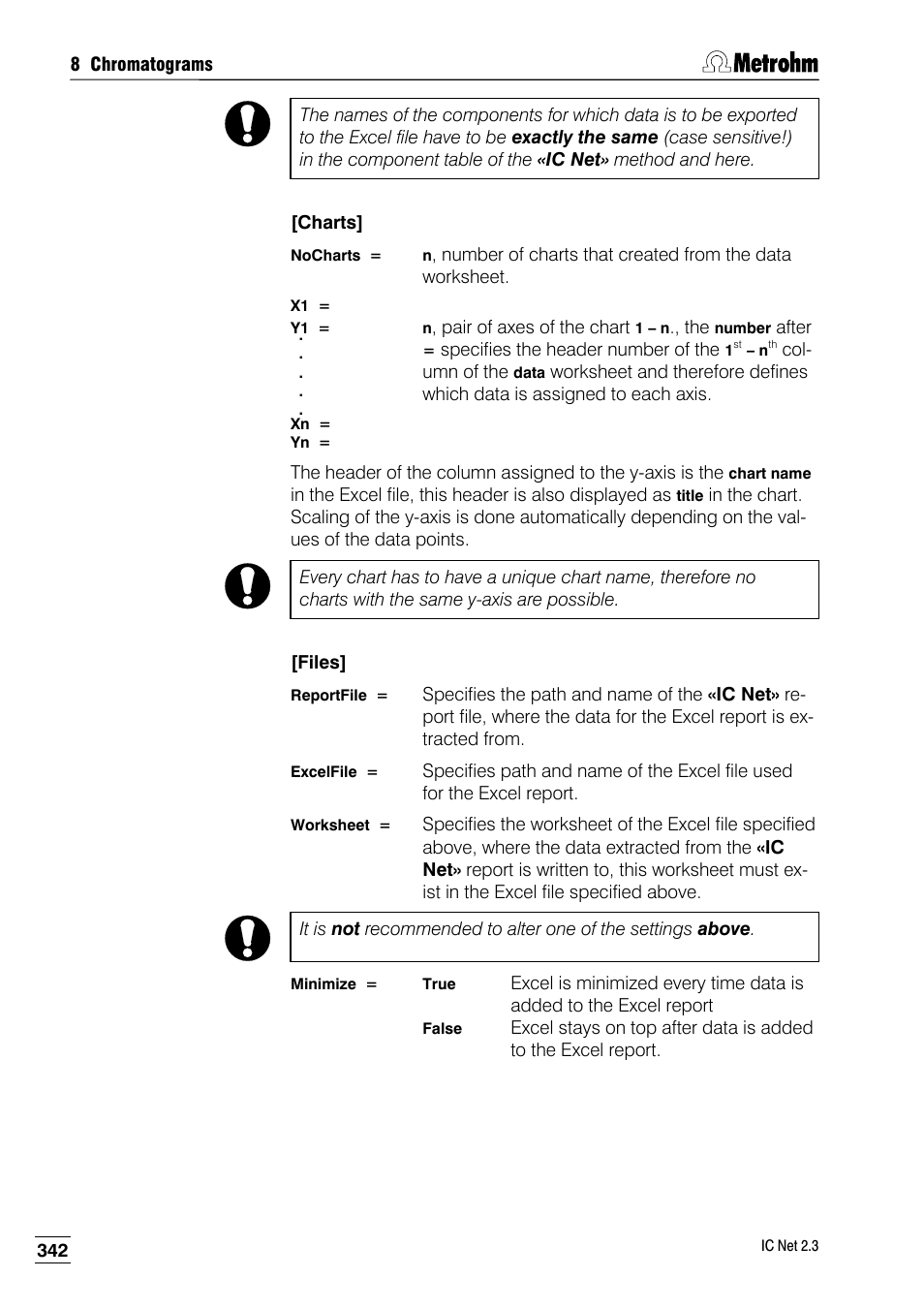 Metrohm IC Net 2.3 User Manual | Page 352 / 389