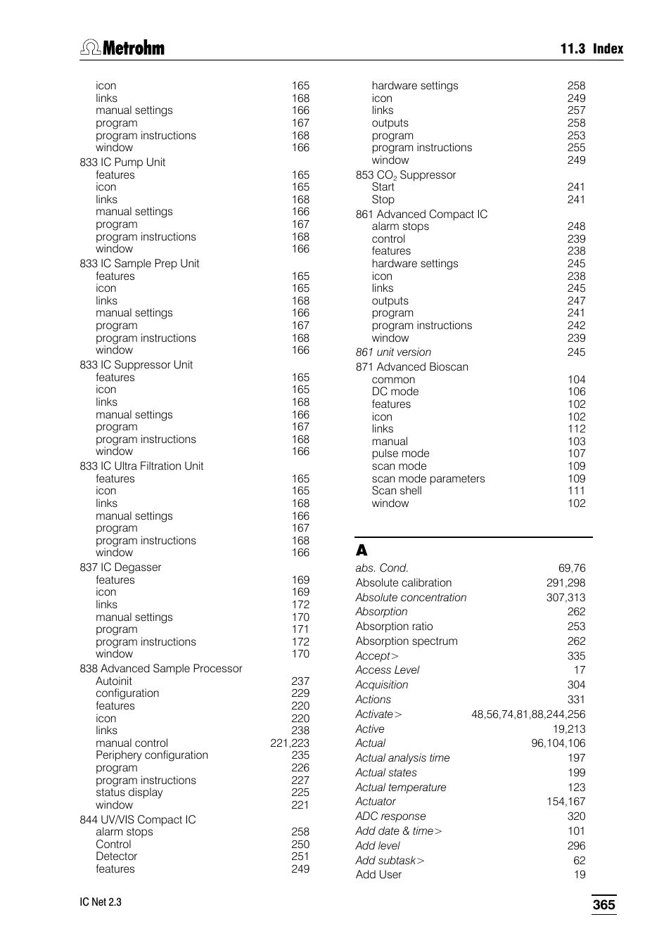 Metrohm IC Net 2.3 User Manual | Page 375 / 389