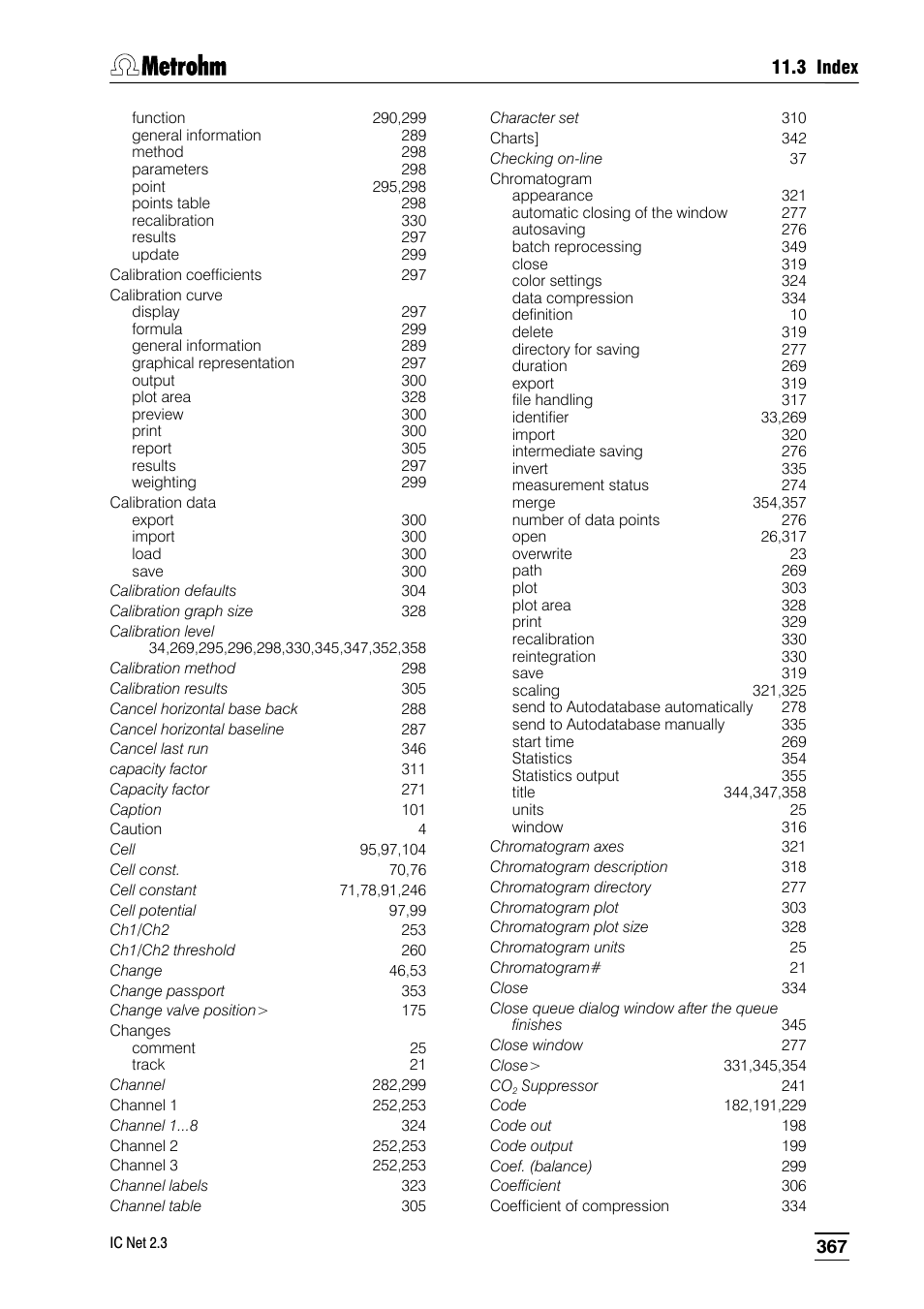 Metrohm IC Net 2.3 User Manual | Page 377 / 389