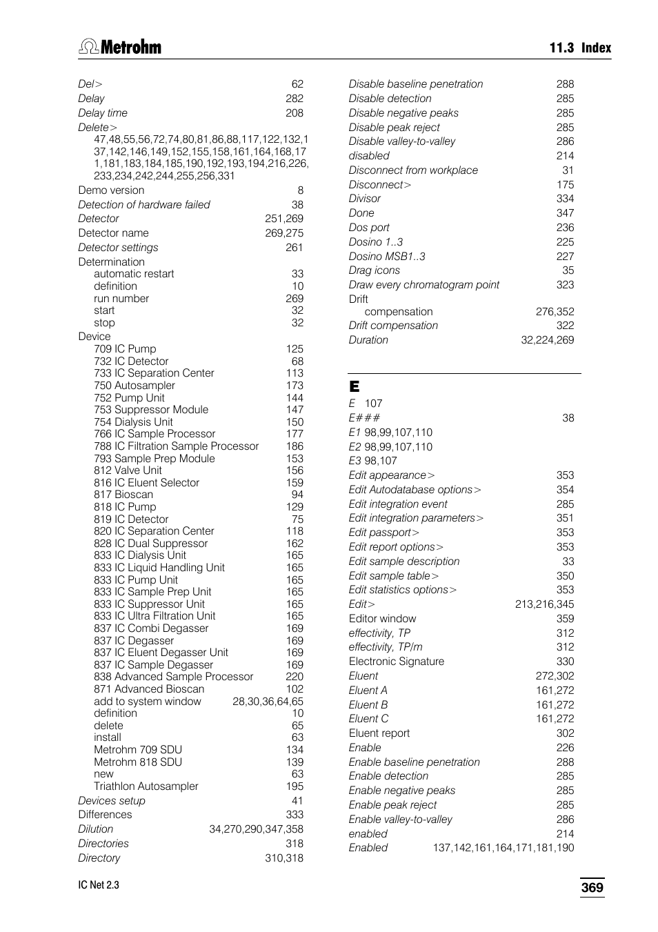 Metrohm IC Net 2.3 User Manual | Page 379 / 389