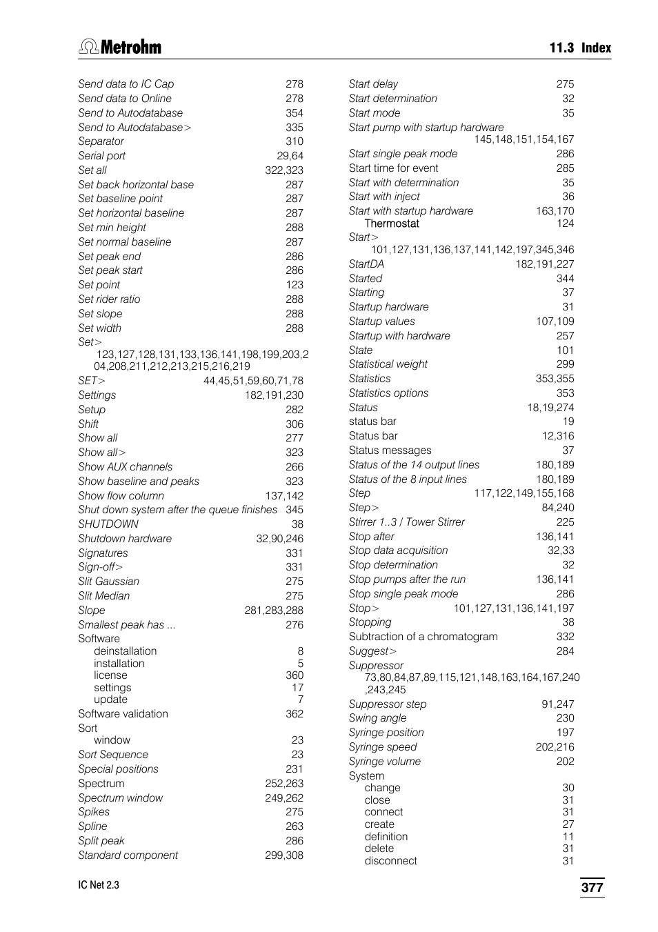 Metrohm IC Net 2.3 User Manual | Page 387 / 389