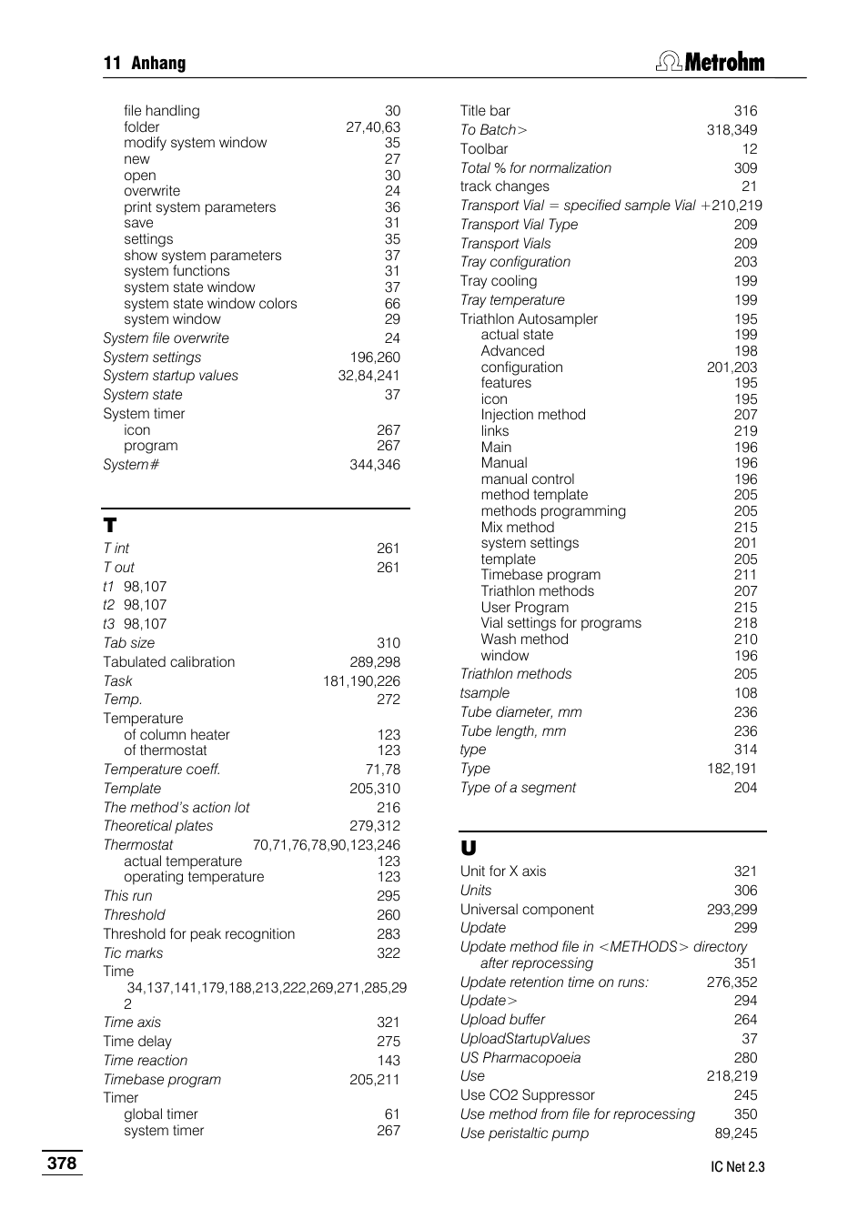 Metrohm IC Net 2.3 User Manual | Page 388 / 389