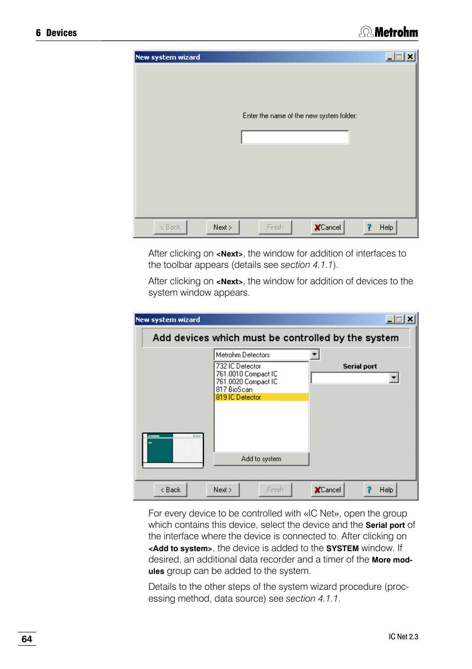 Metrohm IC Net 2.3 User Manual | Page 74 / 389