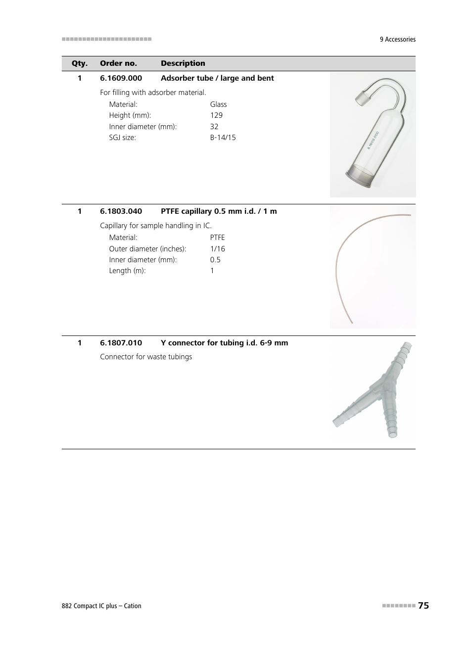 Metrohm 882 Compact IC plus – Cation User Manual | Page 83 / 93