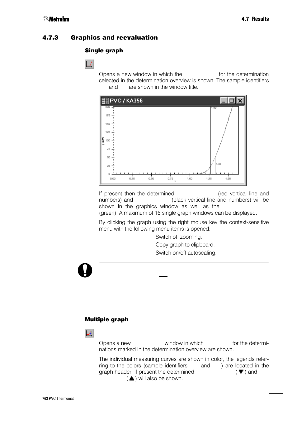Metrohm 763 PVC Thermomat Manual User Manual | Page 100 / 157