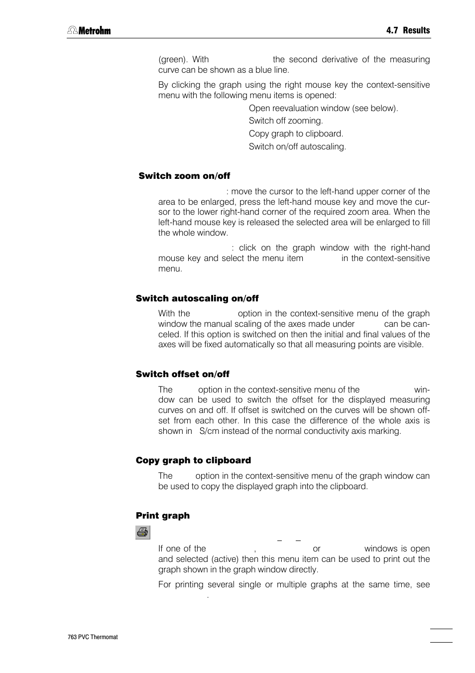 Metrohm 763 PVC Thermomat Manual User Manual | Page 102 / 157