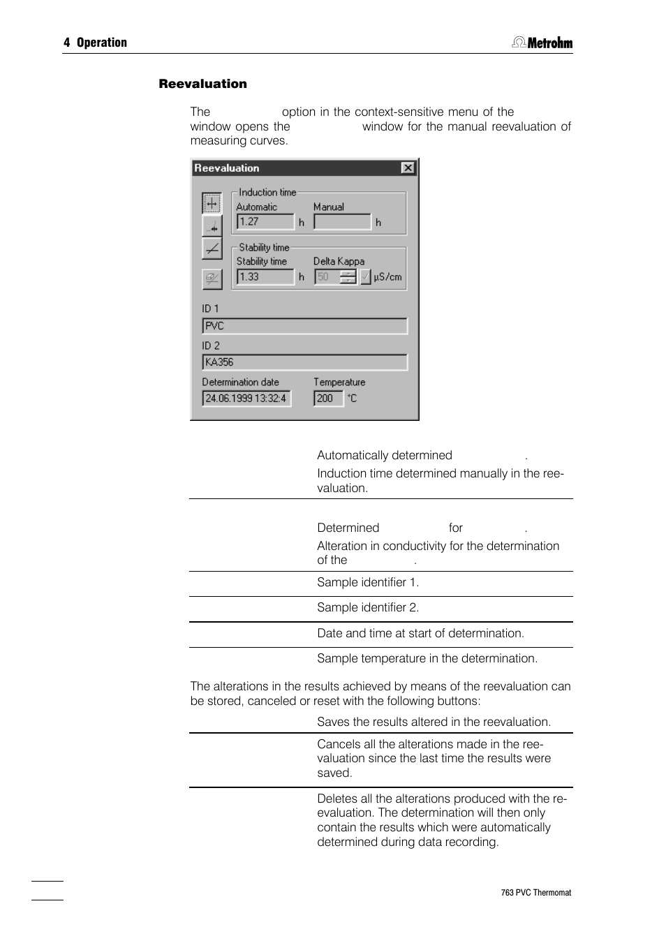 Metrohm 763 PVC Thermomat Manual User Manual | Page 103 / 157
