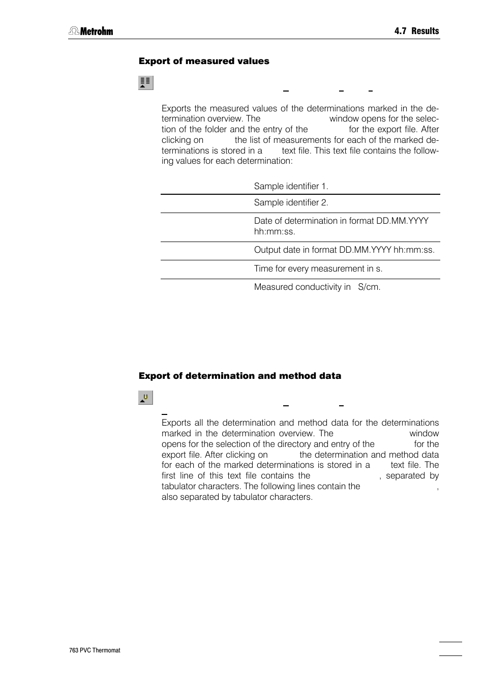 Metrohm 763 PVC Thermomat Manual User Manual | Page 114 / 157