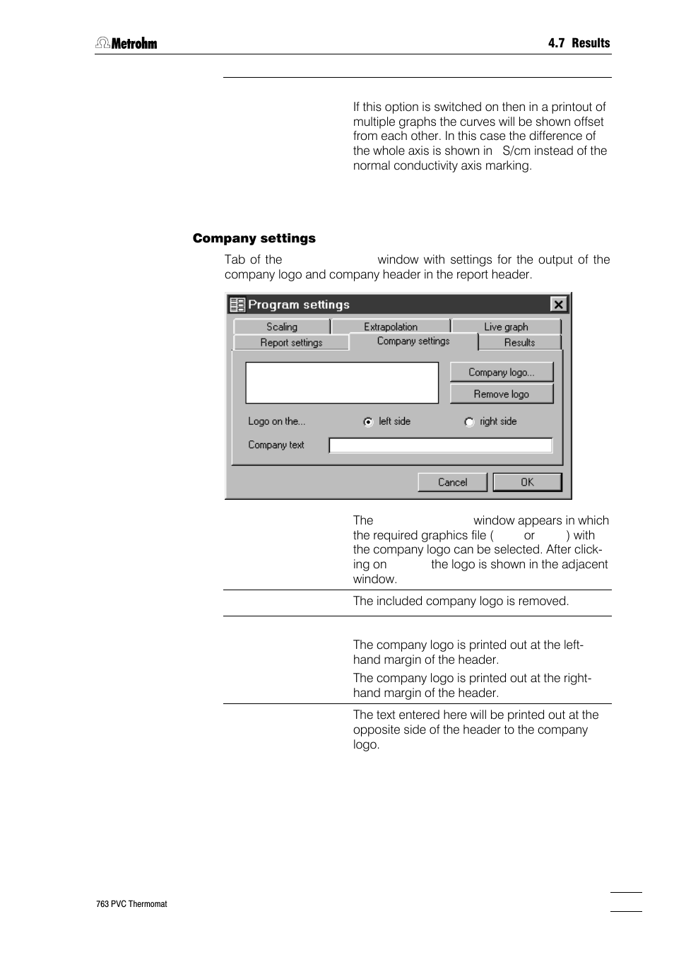Metrohm 763 PVC Thermomat Manual User Manual | Page 118 / 157