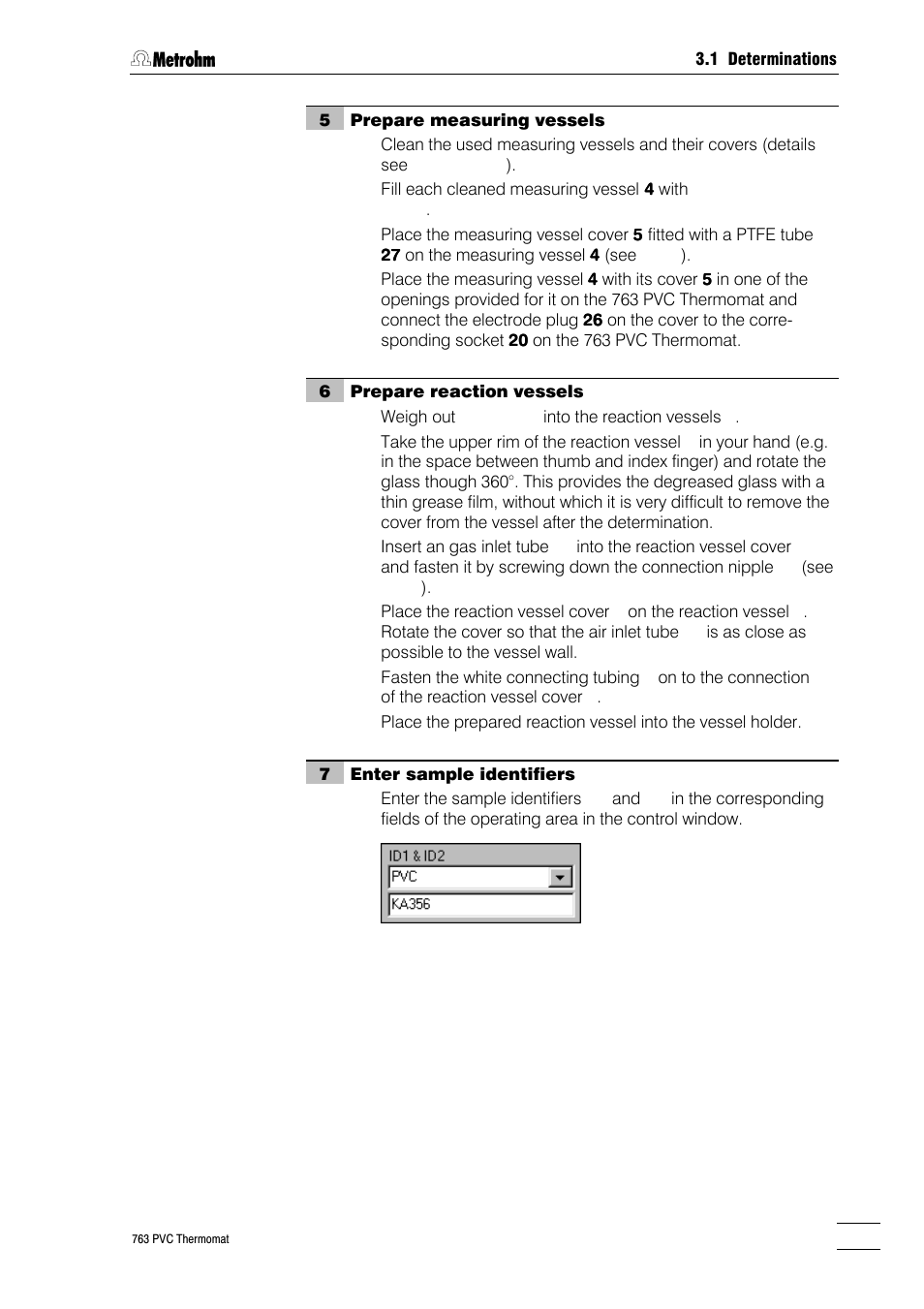 Metrohm 763 PVC Thermomat Manual User Manual | Page 28 / 157