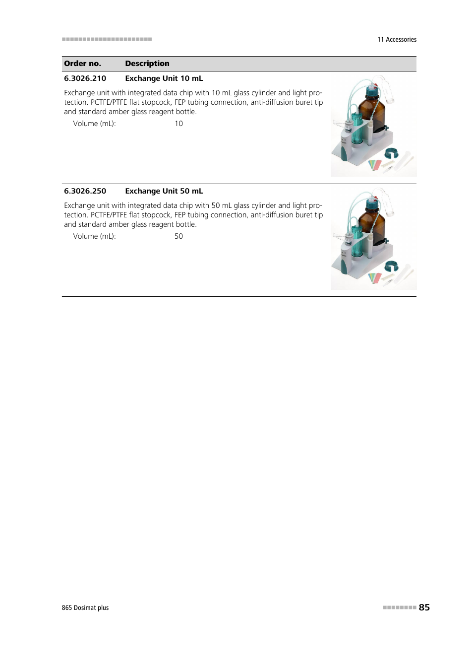 Metrohm 865 Dosimat plus User Manual | Page 95 / 97